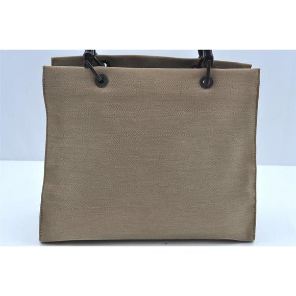 Auth Gucci Bamboo Hand Bag Canvas Beige #74848G18B - Picture 2 of 15